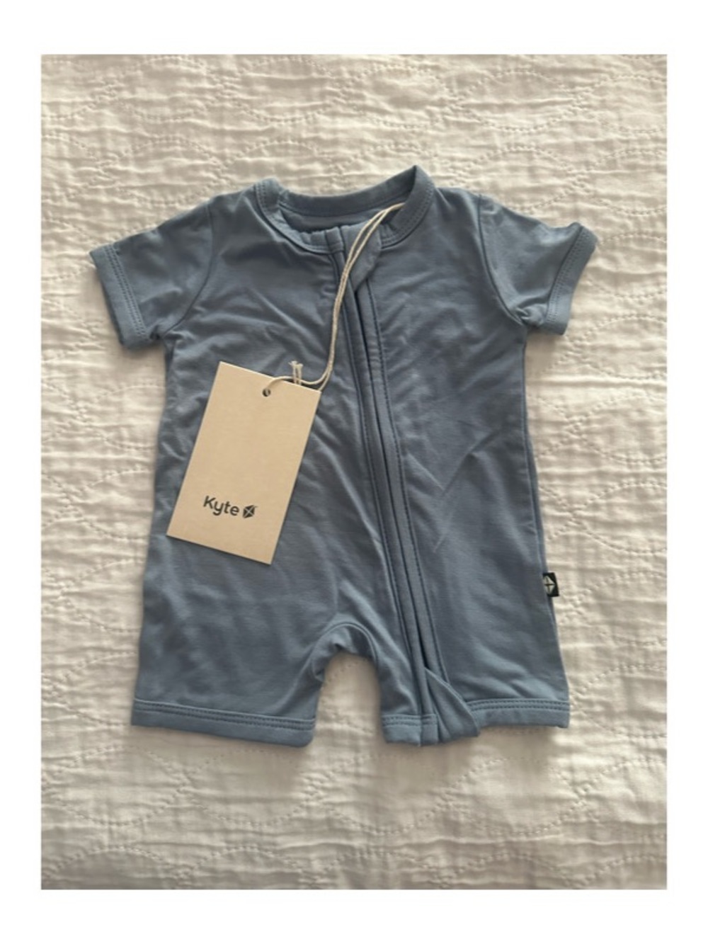 Kyte baby Zippered Shortall Romper